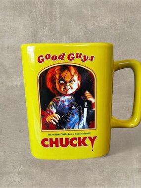 Universal Studios Chucky Yellow Ceramic Mug